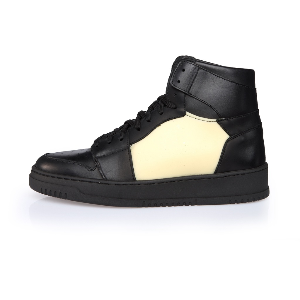 Believa Tattoo Sneaker - High - Schwarz - Aussen_1