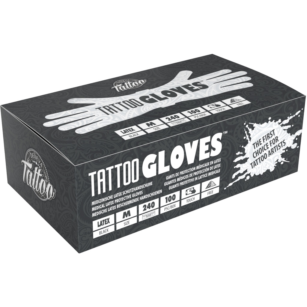 Believa Tattoo Gloves | 100 Stk. | NITRIL | Gr. M