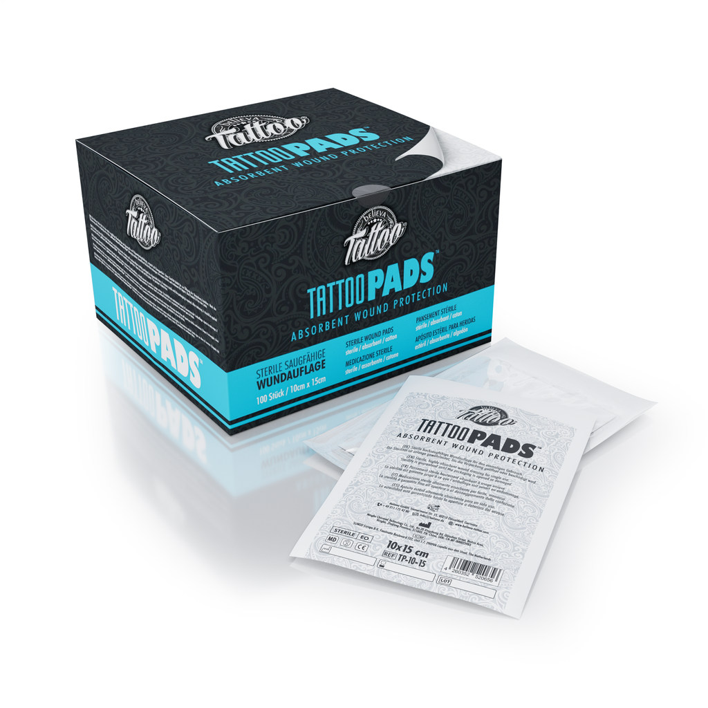 Believa Tattoo Wundauflage - Pads - 100 Stk