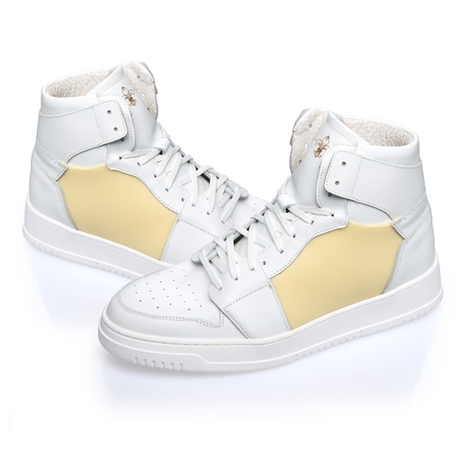 Believa Tattoo Sneaker - High - Weiss